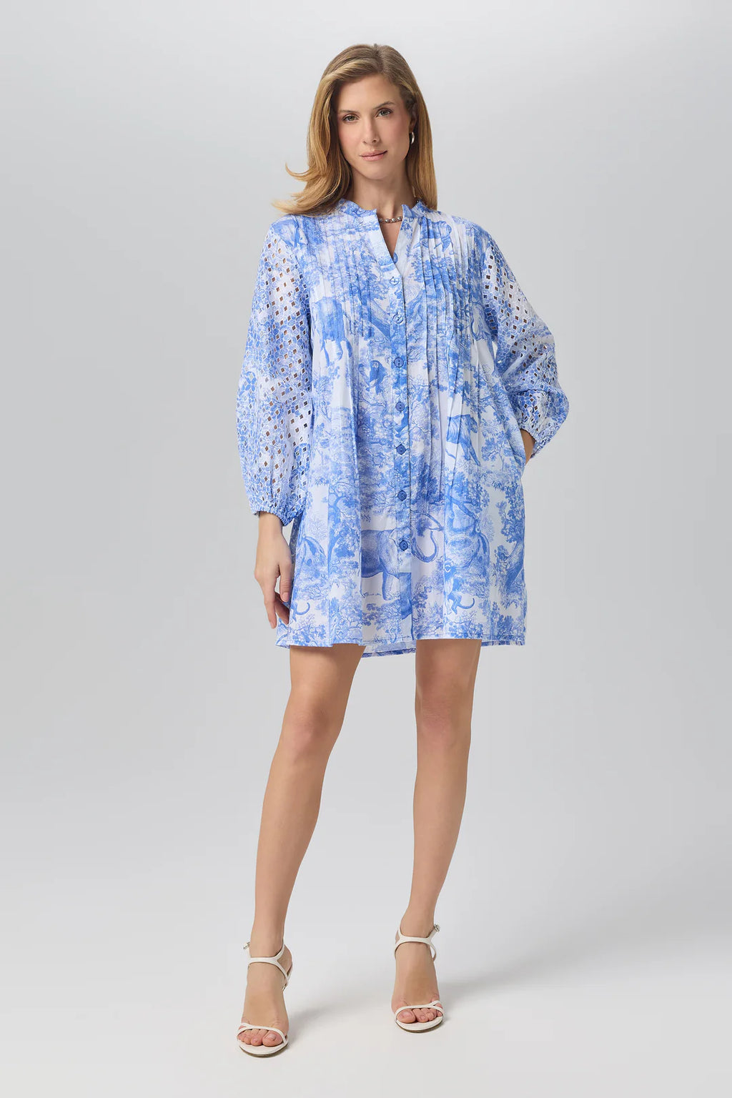 Africa shirt dress