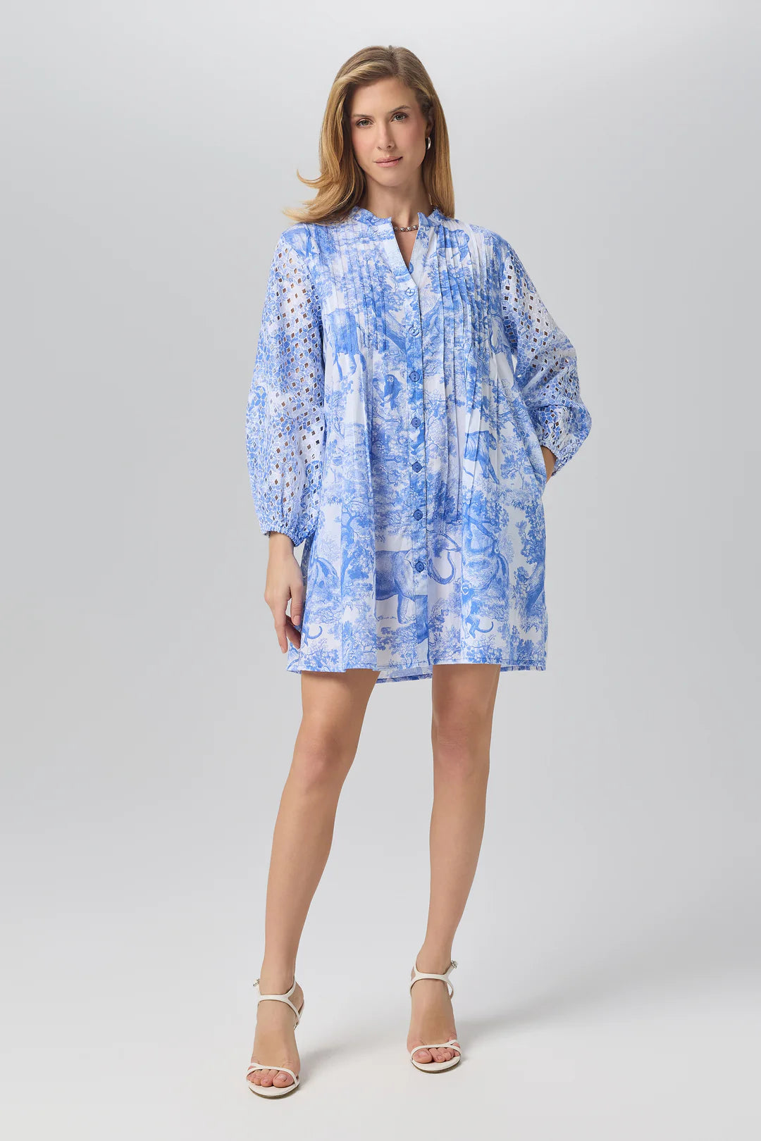 Africa shirt dress
