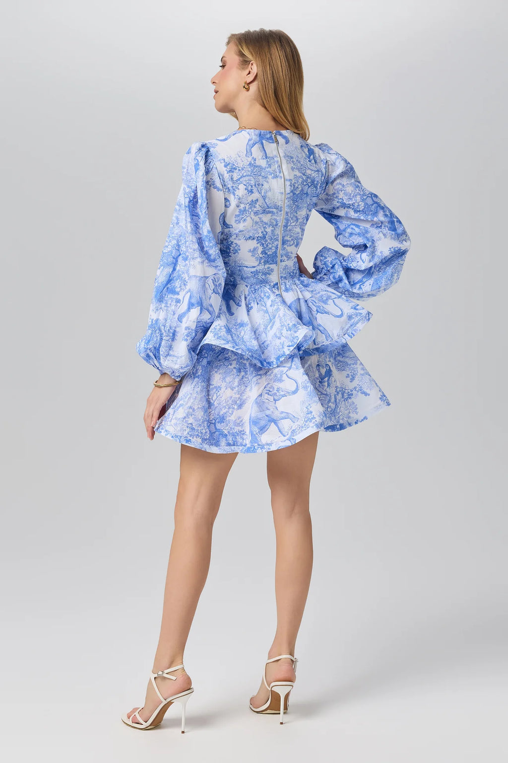 Africa layers short dress